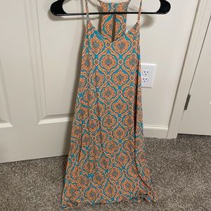 Summer dress with built in bra size XS.